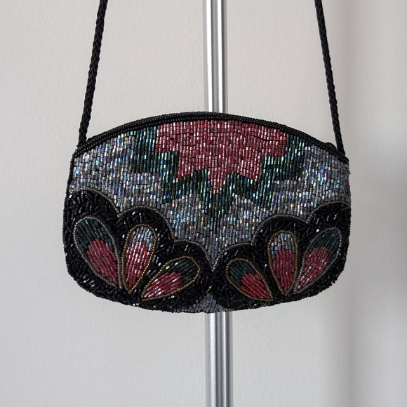 EUC Vintage Beaded Evening Purse - Picture 4 of 4